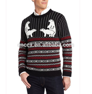 15CSU003 2017 Men acrylic knit winter thick ugly christmas sweater