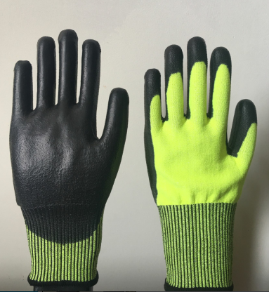 High-Viz Cut resistance gloves level 5 