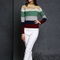 17PKCS519 2017 knit wool cashmere knitted lady sweater