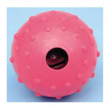 Dog Rubber Nubby Ball with Bell