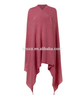 Woman cashmere knitted poncho warm soft travel knitted wrap