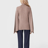 P18B007BW Women Cashmere Sweater flare sleeve pullover jumper for lady