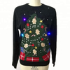 Unisex adults sequin embroidery patch christmas jumpers sweaters