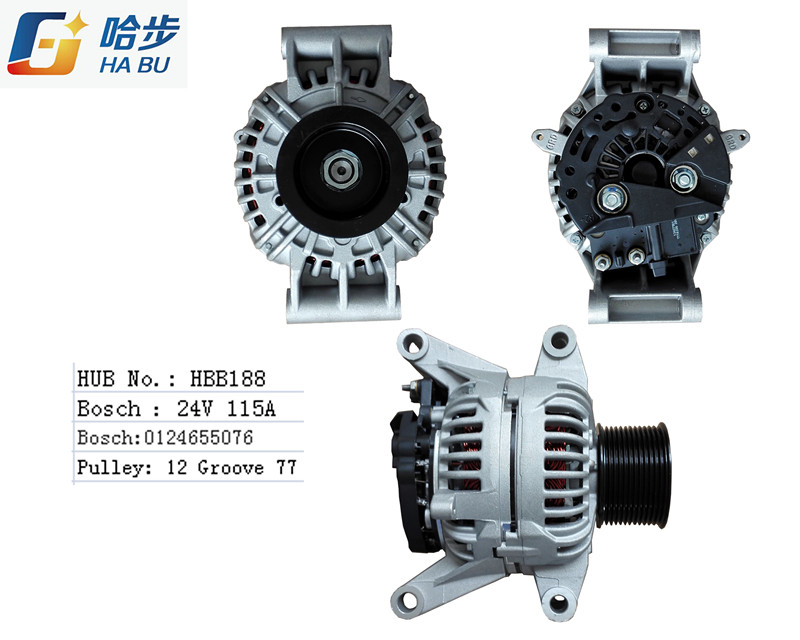CHINA Alternator for BOSCH 0124655076