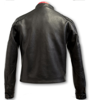 P18E0015BW up to date hot sale real leather custom jacket for men all seasons custom