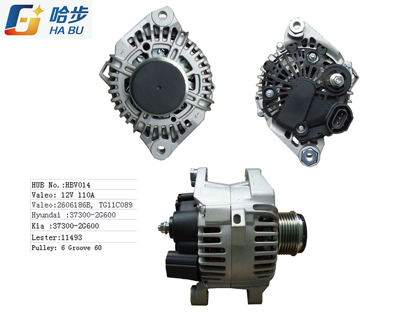 100% New Premium Quality Alternator for Hyundai Elantra 2007 2008 2009 2010 2.0L OE# 37300-23650, Lester: 11311.Generator 37300-2g600