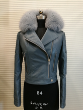 Lady-leather jacket