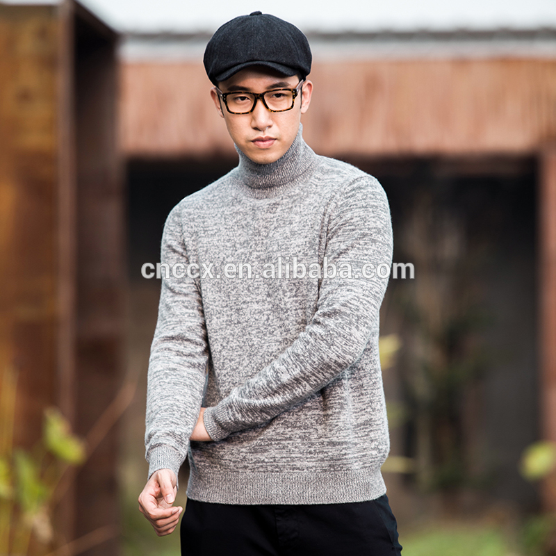 16STC8030 man sweater turtleneck cashmere pullover