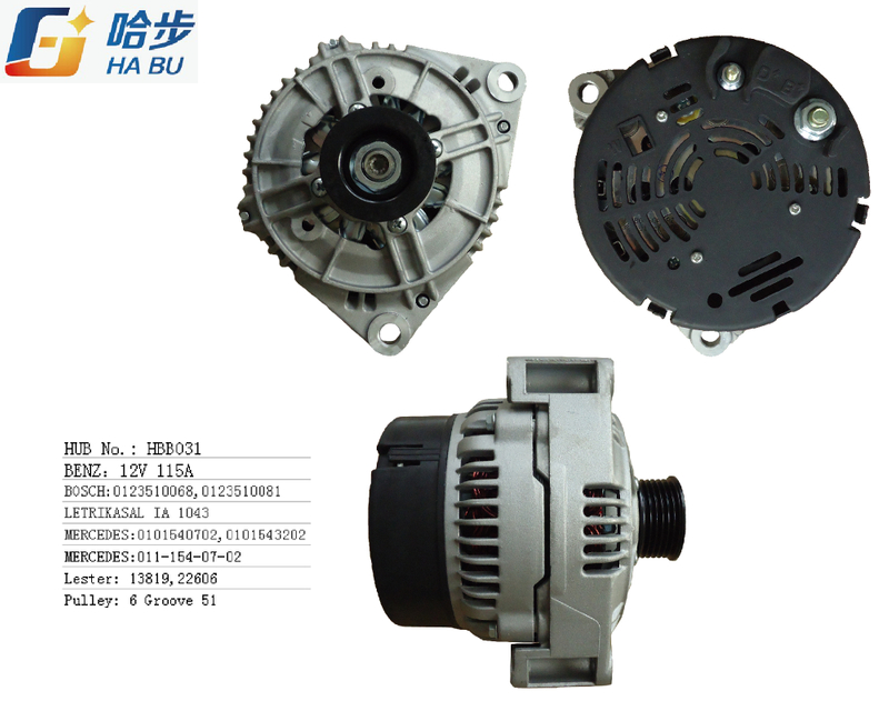 Auto/Car Alternator for Mercedes-Benz
