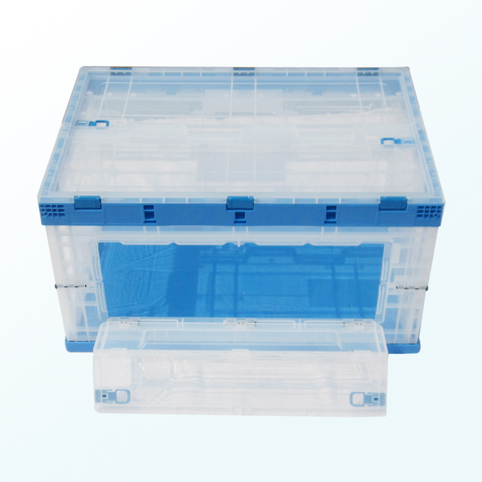 Caja plegable con puerta lateral y tapa 650-440-360
