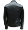 P18E017BW latest hot sale fashion custom genuine leather jacket for men all seansons