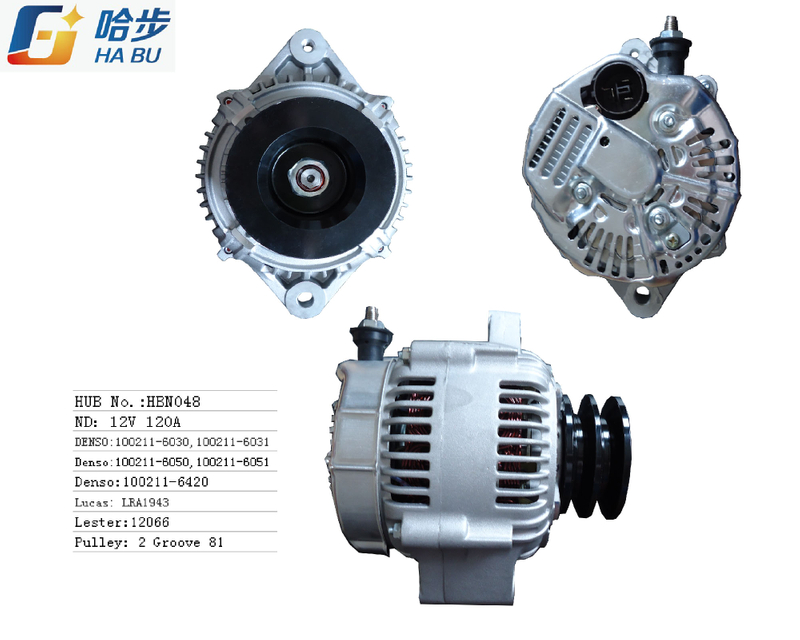 Auto/Car Alternator for John Deere100211-6030, 100211-6031,RE36246