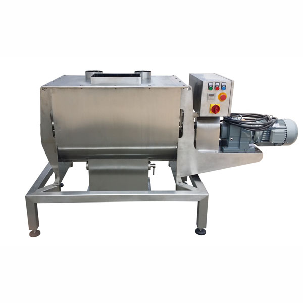 powder ribbon blending and mixing machine