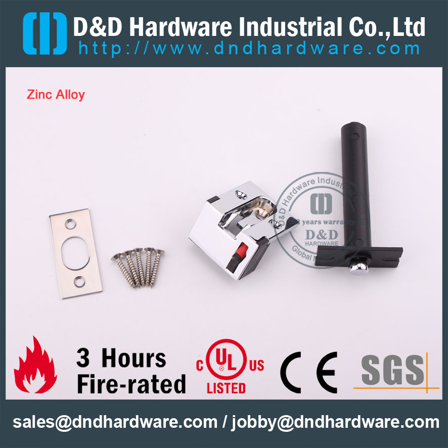 Cadena para puerta de seguridad oculta de aleación de zinc para puerta de acero interna-DDDG002