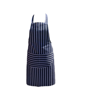 Chefs Apron 100% Cotton Catering with Bib Pockets Cooking BBQ