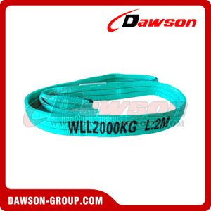 WLL 2 Ton Polyester Webbing Slings - Lifting Slings