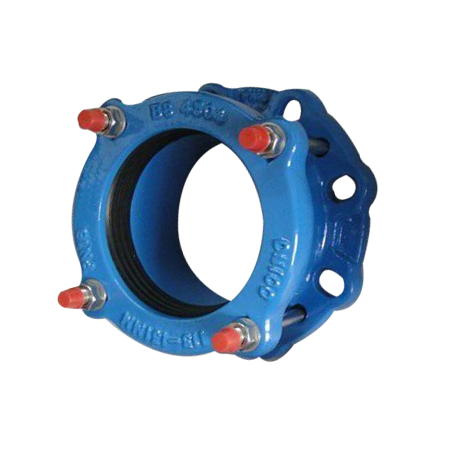 UNIVERSAL WIDE RANGE DUCTILE IRON FLANGE ADAPTER FOR AC PVC STEEL DI ...