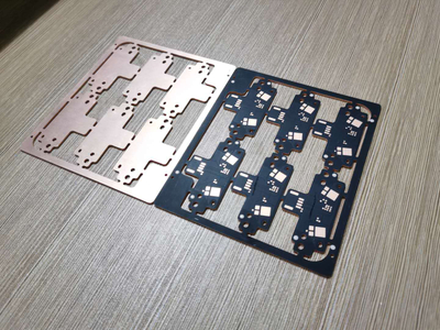 1L copper base PCB of automobile led lamp with 3W OSP PCB