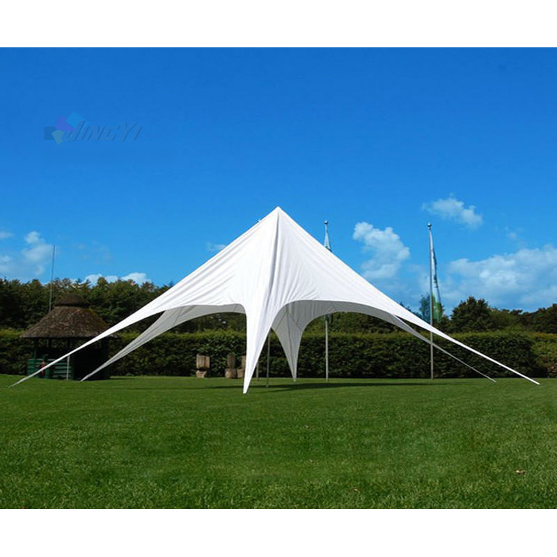 Outdoor Waterproof Spire Canopy Camping Camp Sunshade Beach Tent Hexagonal Star Tent