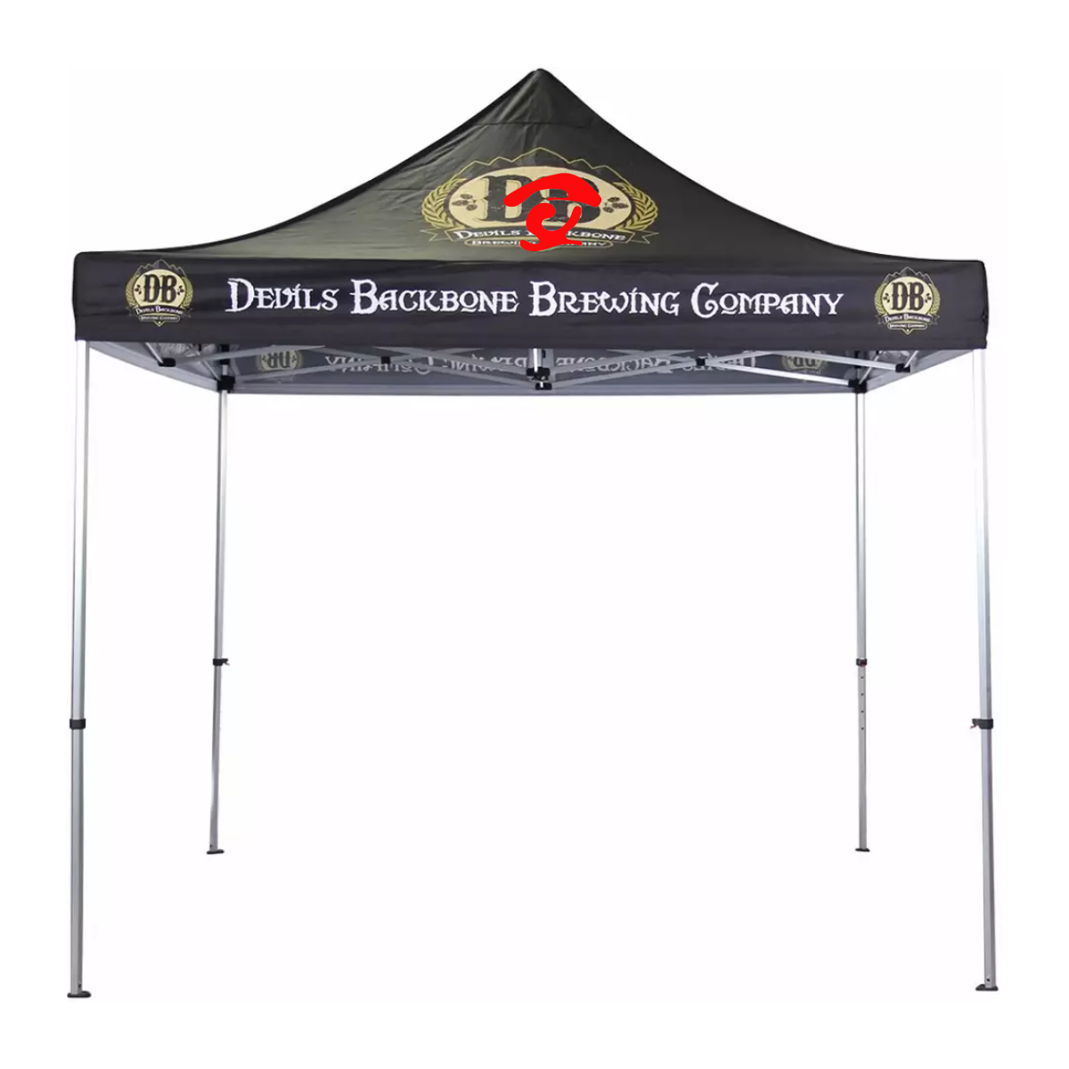 High Quality Dye Sublimation Printing Marquee Tent 3X3m, 3X6m, 10X10ft, 10X20ft Aluminum Fold Tent with PU Oxford Gazebo Canopy for Outdoor Events