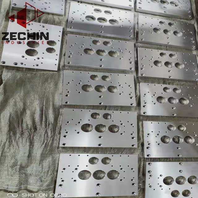 Cnc Fräsen von bearbeiteten Teilen aus rostfreiem Stahl Kundenspezifische Dienstleistungen