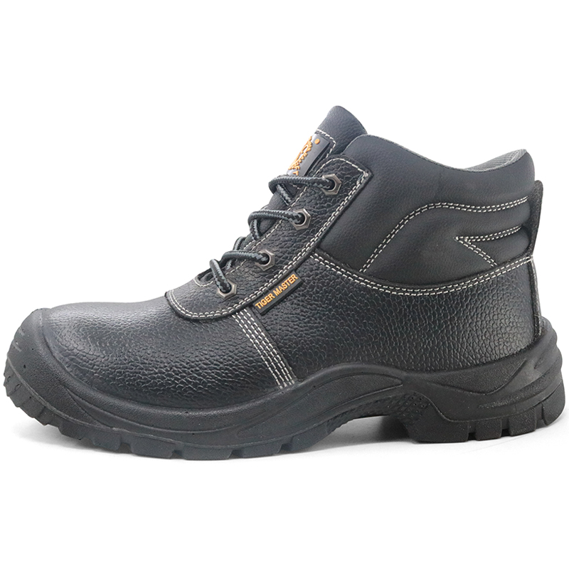 Anti Slip Men Steel Toe Safety Shoes for Construction