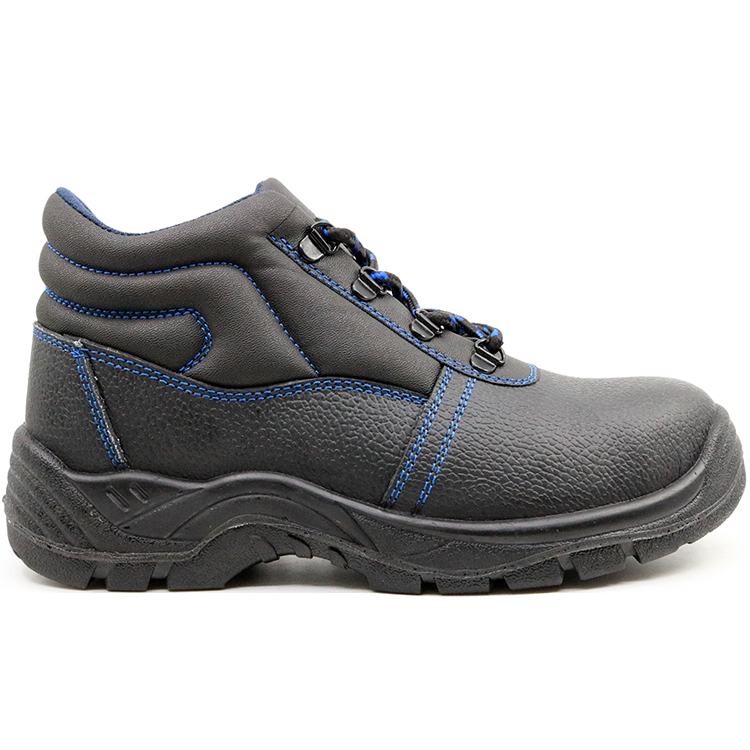 Anti Slip Leather Steel Toecap Mining Safety Shoes for Work