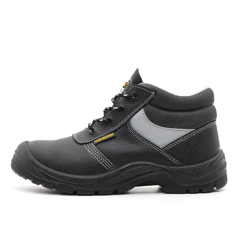 Anti Slip Puncture Resistant Labour Safety Shoes Steel Toe 