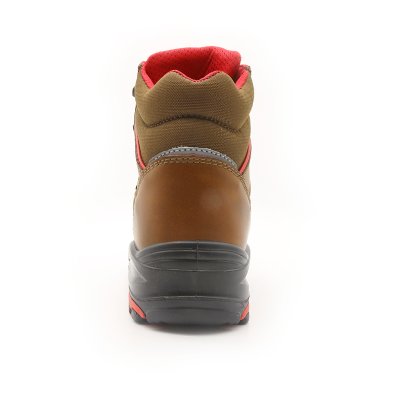 Anti Slip HRO Rubber Sole Composite Toe Waterproof Safety Shoe Boots for Men