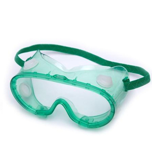 Anti Scratch PC Lens PVC Frame Elastic Tape Lab Safety Goggles