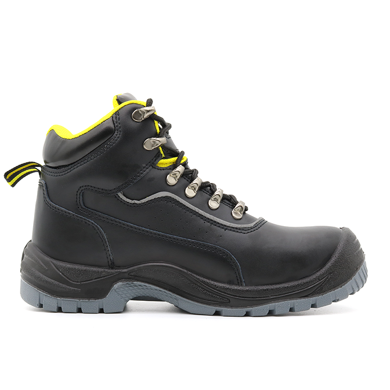 Anti Slip Prevent Puncture Safety Shoes Mid Cut Steel Toe