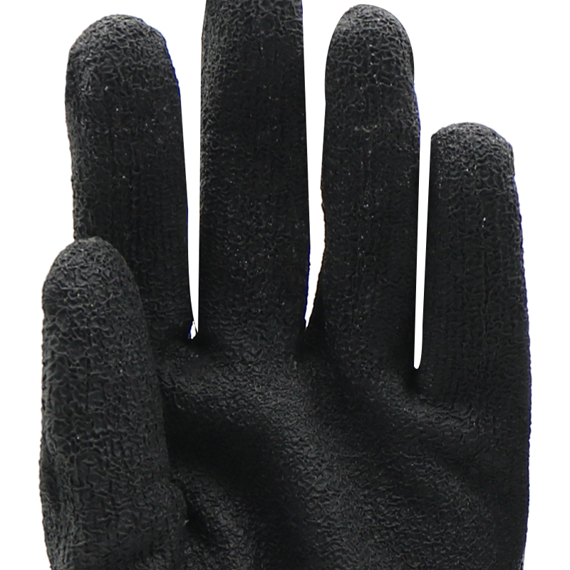 Anti Slip Oil Proof Construction Latex Work Gloves