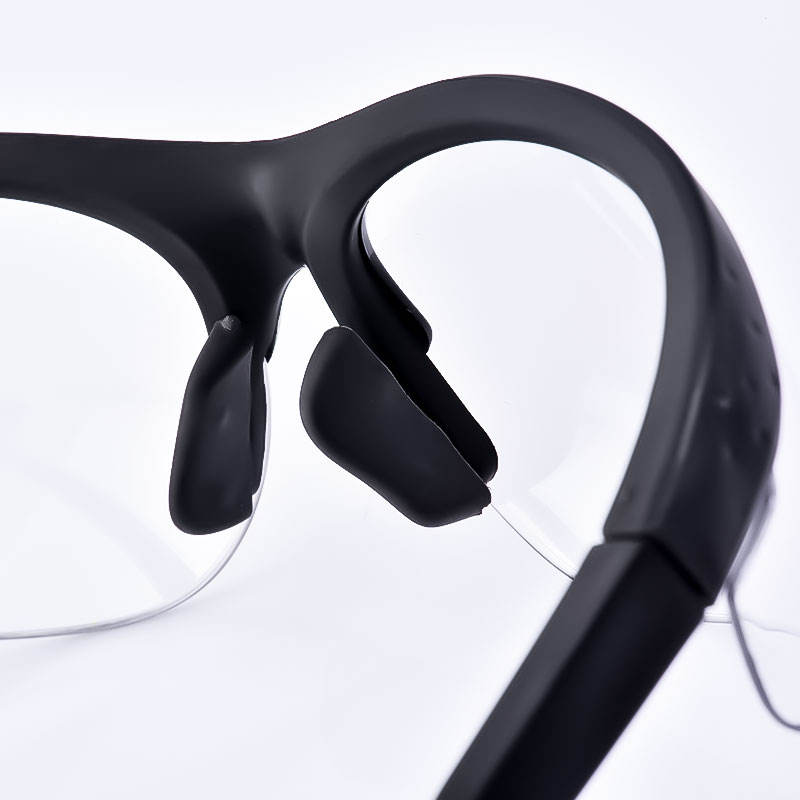 Custom Logo Clear PC Lens Eye Protection Safety Goggles CE EN 166F
