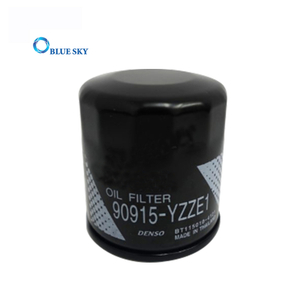 Filtro de aceite de coche de repuesto para piezas originales de motor de coche Toyota 90915-YZZE1 15601-87107 90915-10003