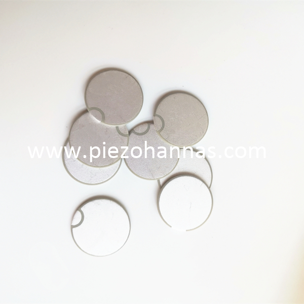 Disco de cerámica piezoeléctrica de material Pzt4 para limpieza ultrasónica de dientes