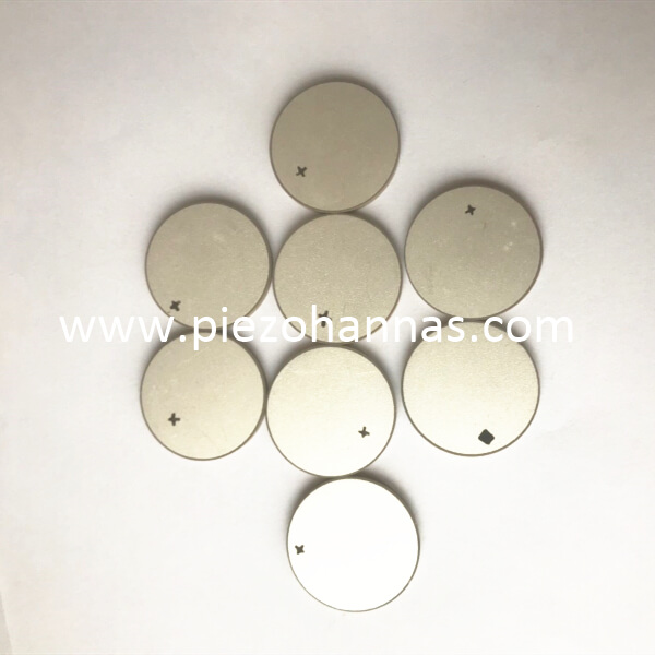 Disco piezoeléctrico PZT de cerámica y materiales piezoeléctricos para medidor de flujo