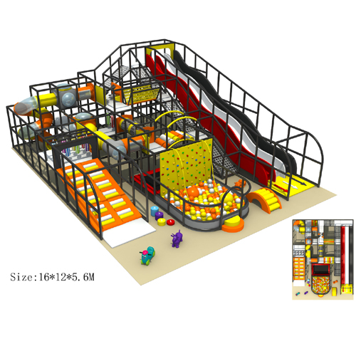 Indoor plastic playground structure for sale from China manufacturer