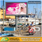 Cartelera giratoria de LED digital con luz giratoria