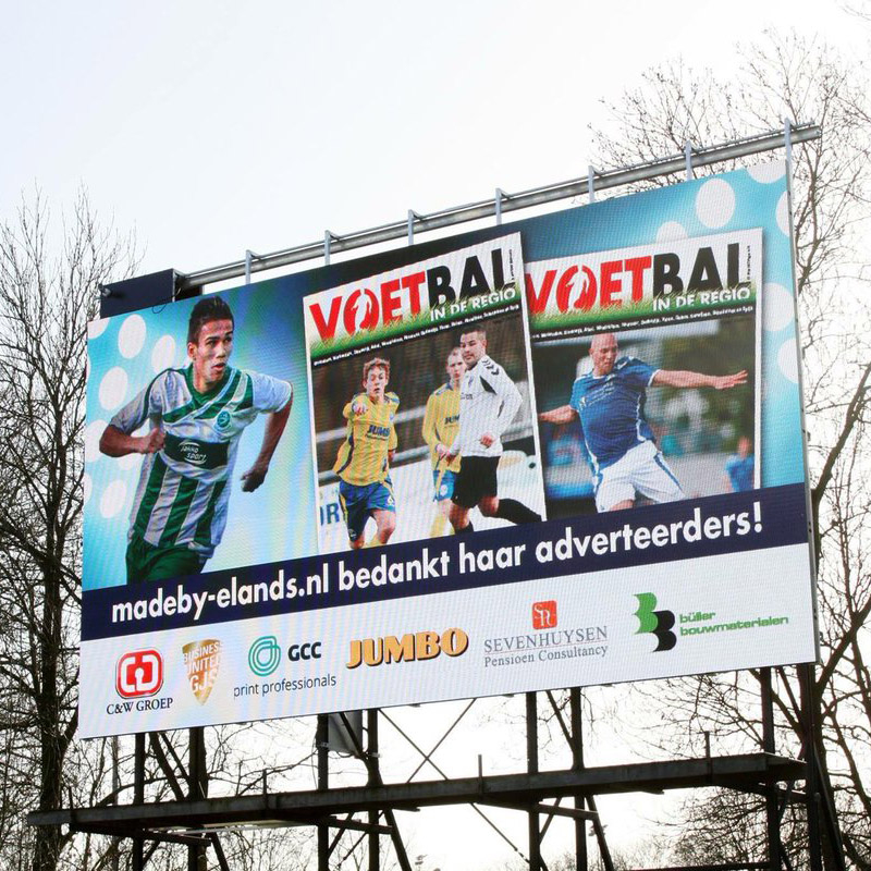 P10 DIP 960mmx960mm para publicidad exterior Panel de pantalla 7500 liendres LED comercial Billboard Display