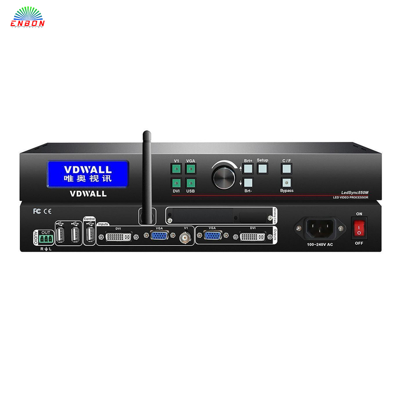 Ledsync 850M mini LED procesador de video con WiFi y USB para video wall