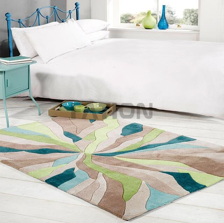5'×8' Fluffy Hand Tufted Acrylic Rug Commercial Floor Carpet 