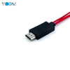 YCOM HDMI Cable To USB Charger Cable for Lightning IPhone