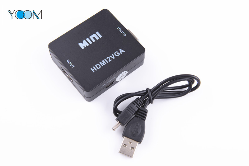  Convertidor de video HDMI MINI a soporte VGA 3D