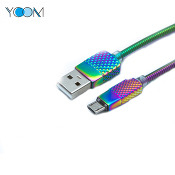 Unique Style Spring USB Cable for Micro 