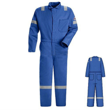 Flame retardant safety working coverall for men