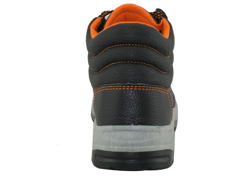 PU upper and PVC sole cheap work men safety shoes