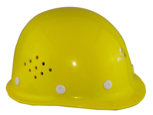 PE materials cheap construction safety helmet