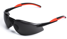 Black PC lens PU arm safety goggles glasses