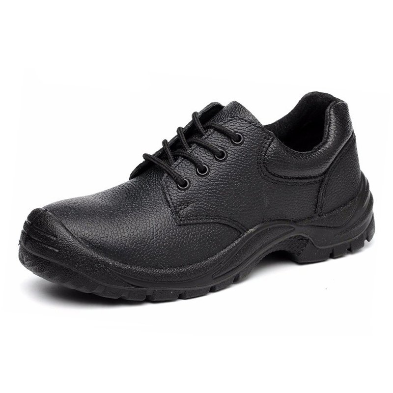 HS3325 PU injection leather safety work shoes for men