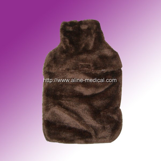 Rubber Hot Water Bottles W/Cloth Cover